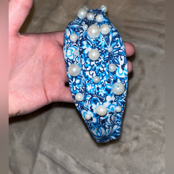 Lilly Pulitzer (non-authentic) topknot headband - Picture 2 of 2